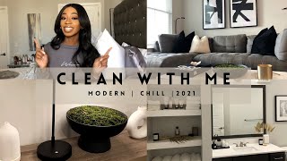 CLEAN WITH ME | MODERN APARTMENT CLEANING + FAVORITE CLEANING PRODUCTS | NEWCHIC + TRU EARTH REVIEW
