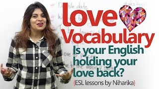 English Lesson - Love vocabulary for Valentine's day ( Learn English online for free)