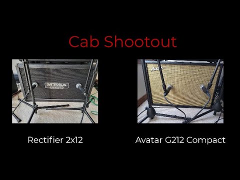 Cab Shootout: Mesa Recto 2x12 vs. Avatar G212 Compact