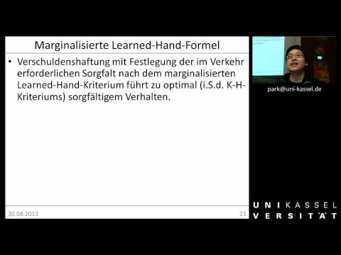 ÖAR 1 Sitzung 05  Schadensrecht einseitige Verursachung)