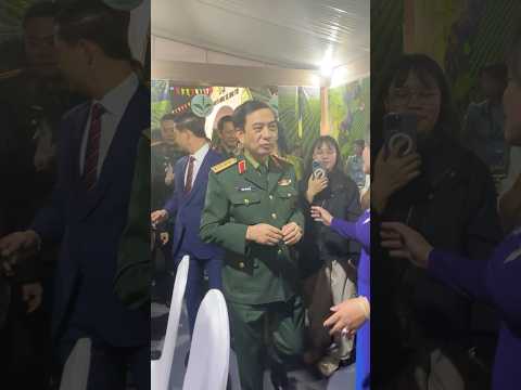 General Phan Van Giang attends the tea festival in Thai Nguyen #generalphanvangiang