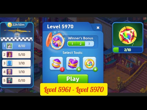 Mystery Matters : ( Level 5961 - Level 5970 )