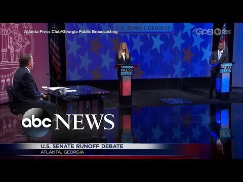Candidates for Georgia Senate face off in debate ahead of crucial election