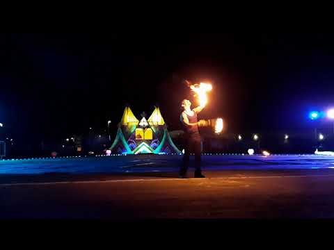 EJC 2019 Newark Fire Open Stage - Partner Poi & Sharing Spaces with Poi and Torches