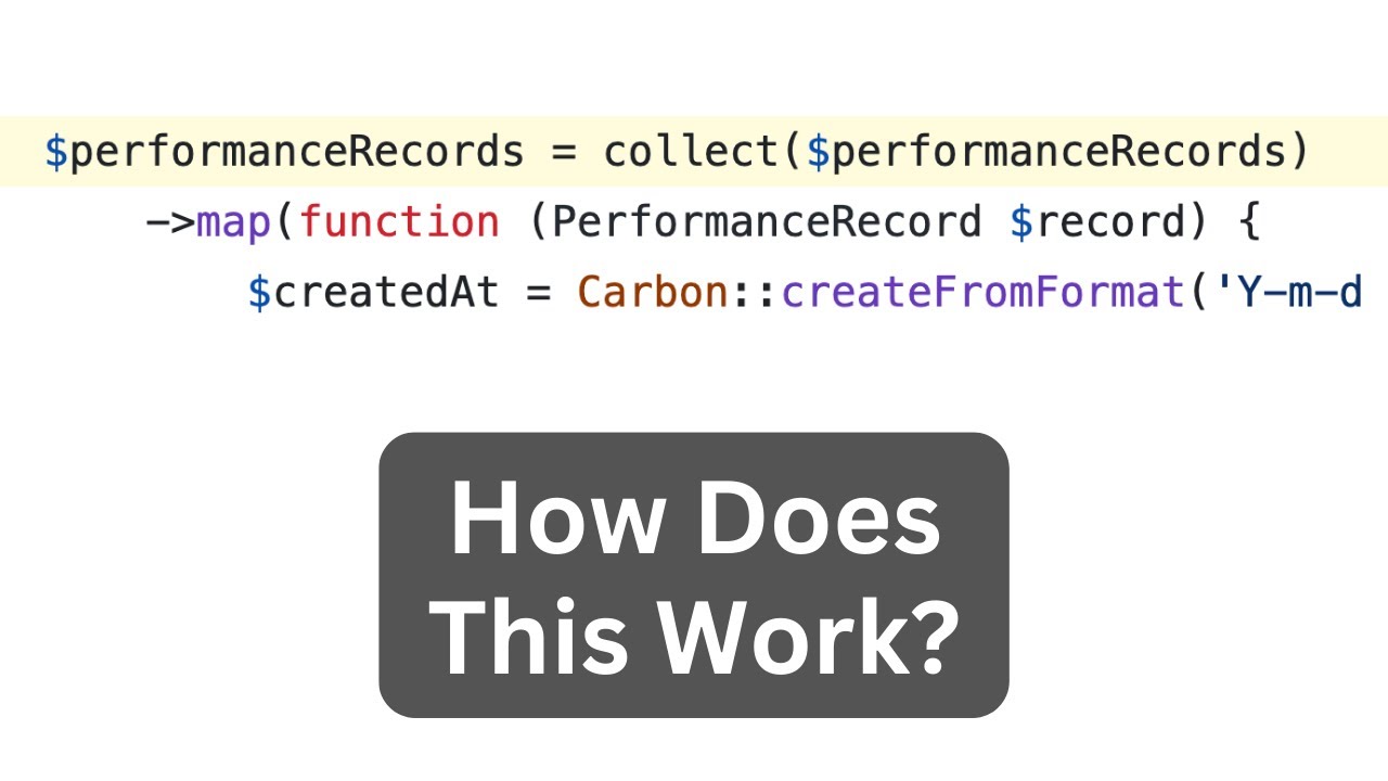 Laravel Collections: map(), reverse(), values() - Chain Example