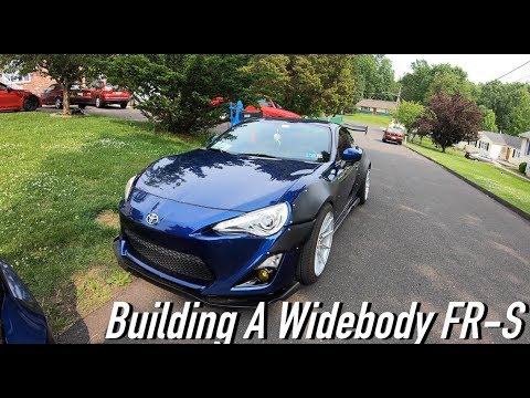 Building Another Rocket Bunny WideBody FR-S BRZ 86