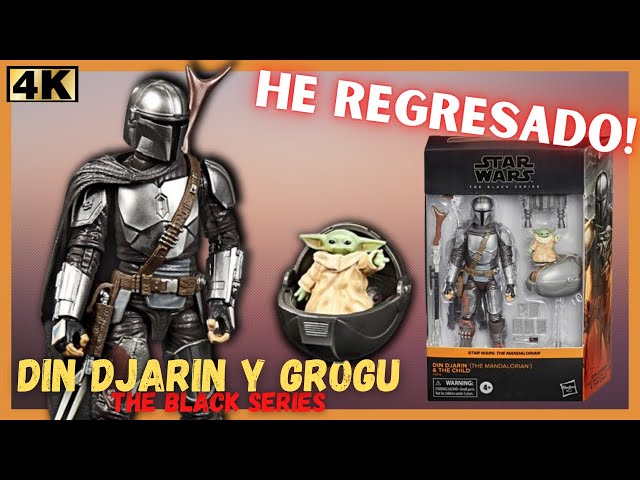 Vídeo relacionado con Star Wars The Black Series The Mandalorian y Grogu, Figura de acción Coleccionable de Lujo de 15 cm de The Mandalorian y Grogu de Regalo