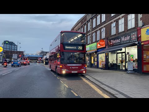 I,Bus 252 to Hornchurch Town Centre.