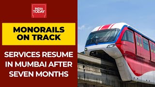Mumbai Monorail Services Resumes With Covid-19 Norms; Only 300 Commuters Per Trip Allowed | DOWNLOAD THIS VIDEO IN MP3, M4A, WEBM, MP4, 3GP ETC