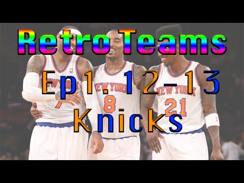 NBA 2K16 IOS RETRO TEAMS EP.1- 12-13 KNICKS