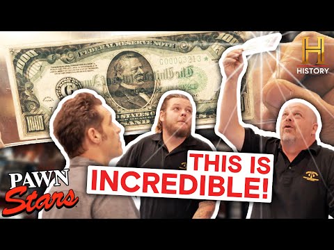 High-Dollar History: Rare Notes & Bank Treasures | Pawn Stars