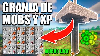 ✨ Cómo HACER una GRANJA de EXPERIENCIA en MINECRAFT 1.20 (Java y Bedrock)