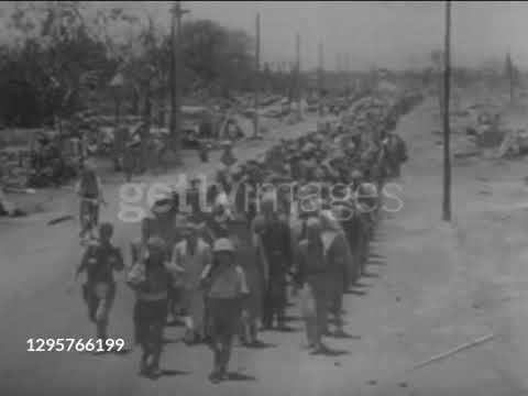 BATAAN DEATH MARCH 1942 ACTUAL FOOTAGE