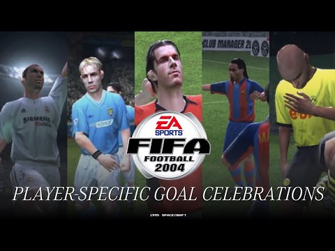 FIFA 2004 Player-Specific Goal Celebrations | 1995 SPACECRAFT
