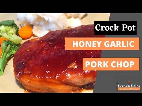 Crock Pot Honey Garlic Pork Chops | So Simple and Delicious!
