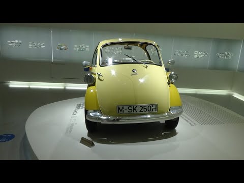 1955 BMW Isetta 250 - Exterior and Interior - BMW Museum München 2022