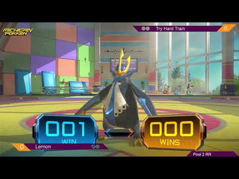 Pokken at Spartan Smackdown: Riskk Lemon (Empoleon) Vs. TryhardTrain (Pikachu Libre) pools