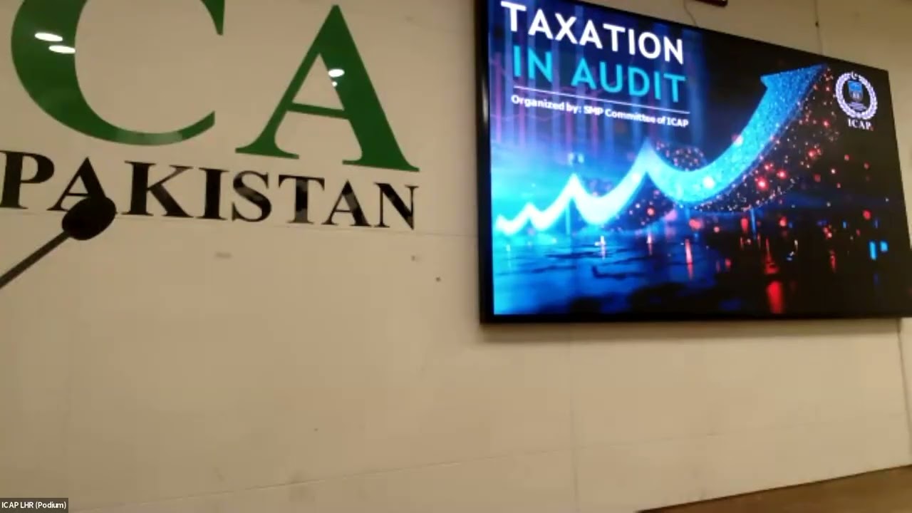 Workshop on Taxation in Audit