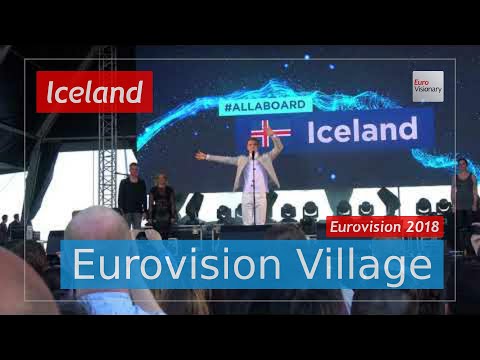 Ari Ólafsson (Iceland) - Our Choice (+ Amar Pelos Dois, LIVE @ Eurovision Village) Eurovision 2018