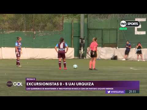 Resumen de Excursionistas 0-5 UAI Urquiza  F/11 Fútbol Femenino AFA CRAFT FOOTBALL 10 INT