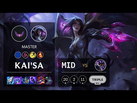 Kai'Sa Mid vs Veigar - EUW Master Patch 12.5