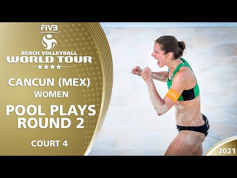 Court 4 | Women's Pool Play - Round 2 | Full Day | 4* Cancun 2021 #1