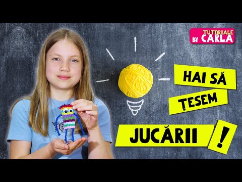 Cum se țese ∣ Mini război de țesut ∣ Jucărie țesută pentru copii