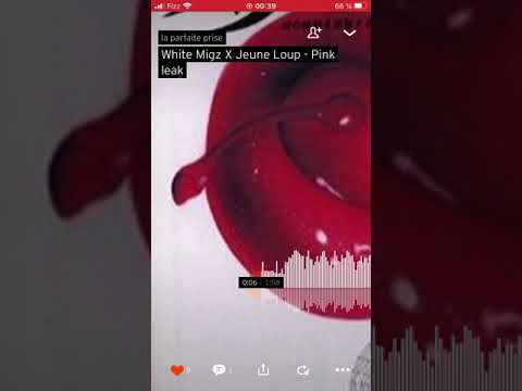 White Migz X Jeune Loup - Pink Leak