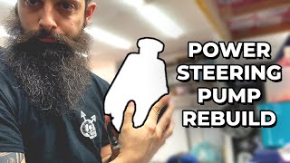 Rebuilding the Power Steering Pump – 1965 Cadillac