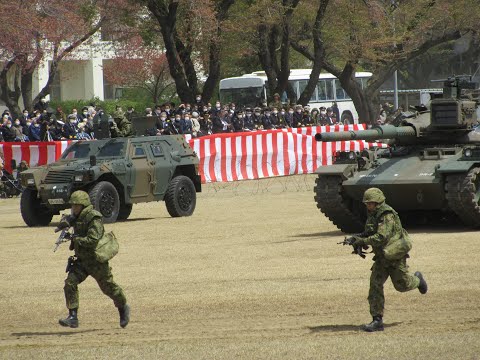 2023/04/23  陸上自衛隊八戸駐屯地記念行事  模擬戦闘訓練展示