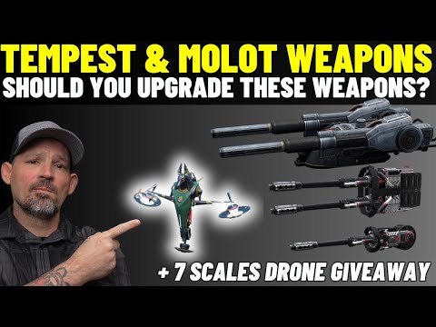 Tempest and Molot Review | + Weekly Giveaway | Scales Drone Giveaway War Robots
