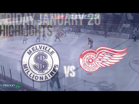 Highlights: Melville Millionaires vs Weyburn Red Wings Jan 20th