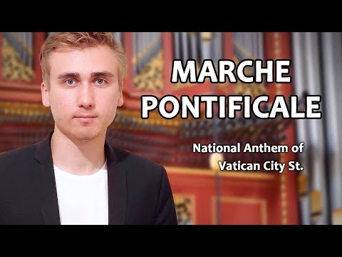 A Tribute to BENEDICT XVI. - Marcia Pontificale - National Anthem Vatican City - Paul Fey Organ