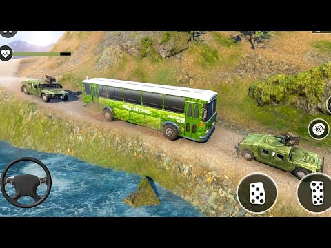 Us Army Prisoner Transport simulator 3D-Big millitary cargo airtrack-androidgameplay2020