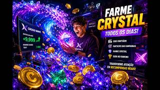 ???? Como Alguns Criadores Estão Farmando Crystal Todos os Dias na CROSS Wave ????
