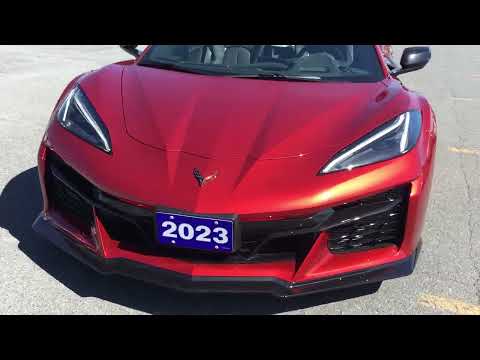 2023 Chevrolet Corvette Z06 Convertible 3LZ in Red for sale at Seaway Chevrolet Buick GMC Ltd in Cornwall, ON