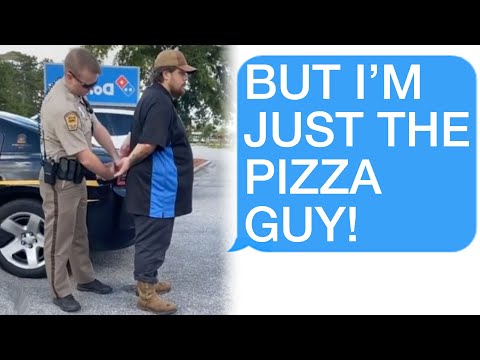 r/Idontworkherelady "Officer, I'm a Pizza Guy, Not a Drug Mule!"