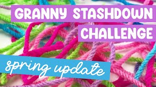 2025 GRANNY Stashdown CROCHET Challenge (SPRING Update!)
