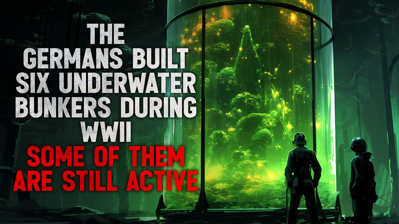 "The Germans built six underwater bunkers during WWII. Some of them, are still active"  Creepypasta