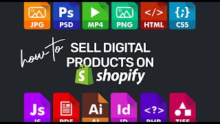 How to Create and Sell a Digital Product on Shopify [ BIG Digital Download ]