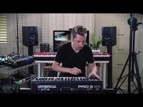 electronic improvisation using the Sequential Pro 3 sequencer