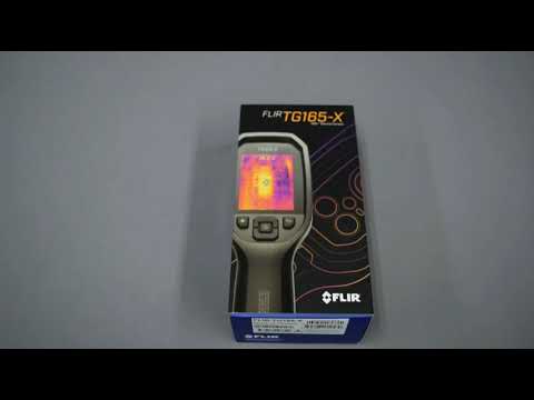 Termovizorinė kamera - FLIR TG165-X -25 iki +300 °C 80x60 pikselių juoda video