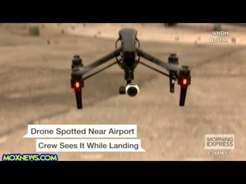 Drone Spotted Near Boston Airport Second Time In ONE WEEK!