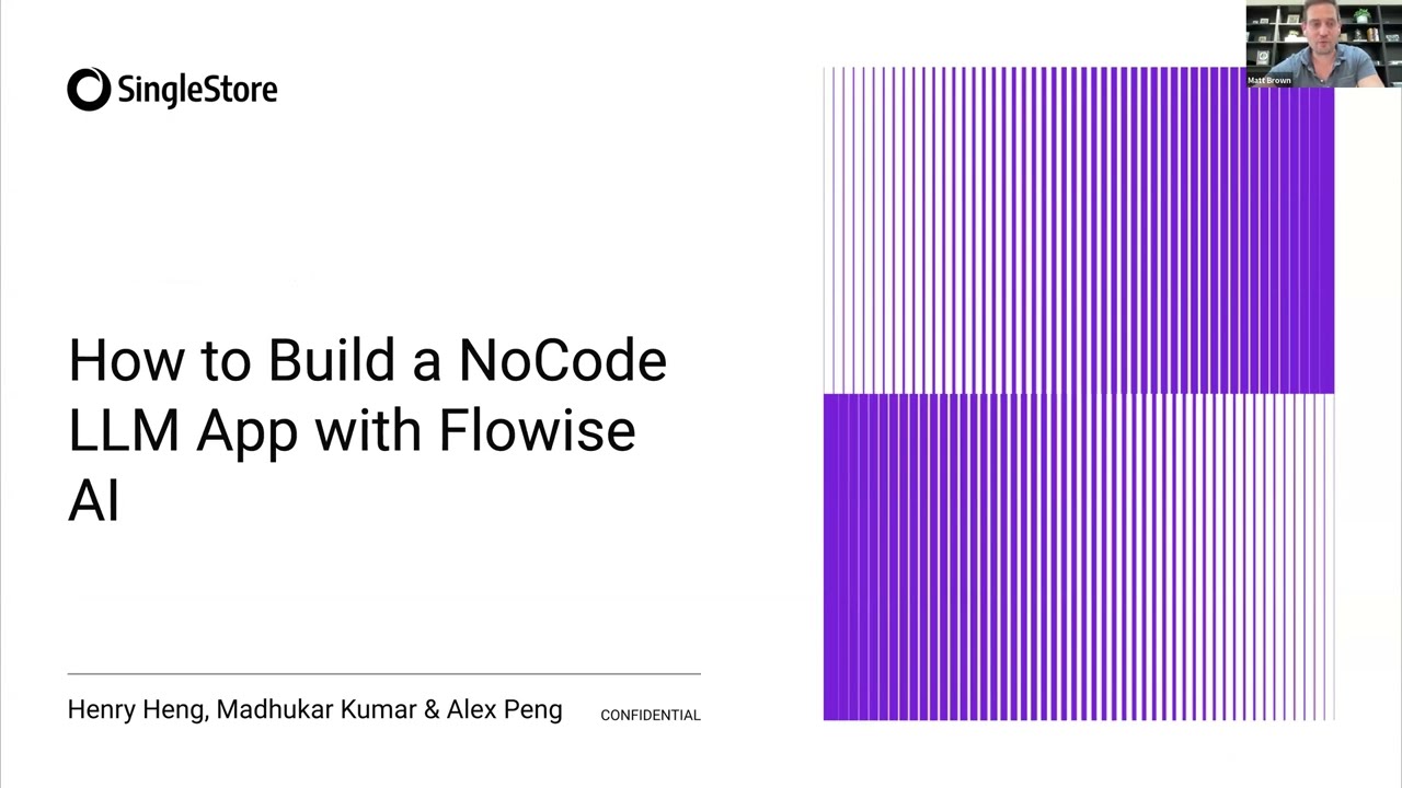 How to Build a NoCode LLM App with Flowise AI