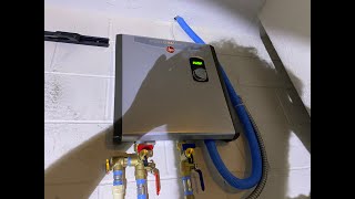 How to replace Tank Water Heater with a Tankless Electric Water Heater