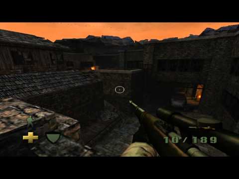 Return To Castle Wolfenstein Walkthrough Tides of War - Part 21 ( Bombed Factory ) Xbox
