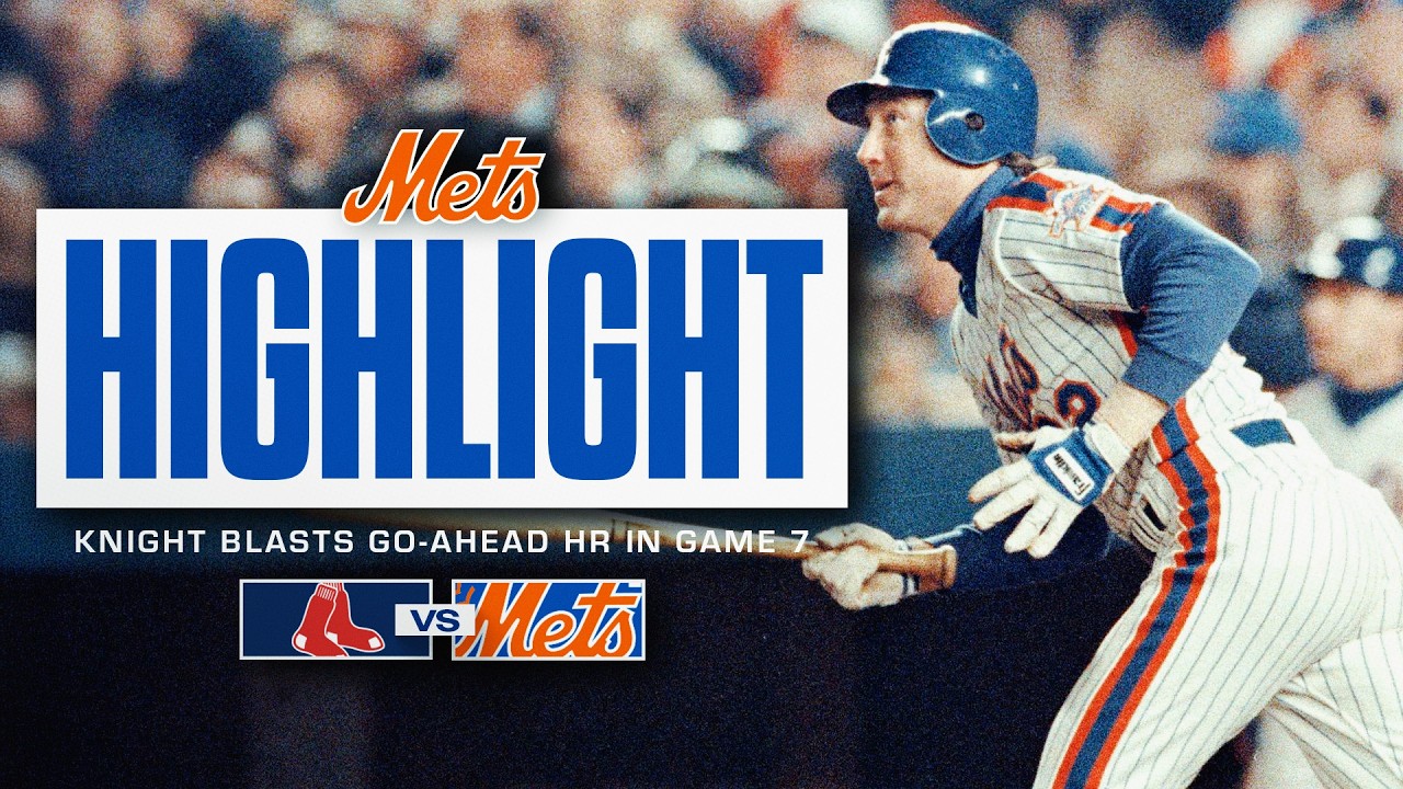 Ray Knight's CLUTCH 1986 World Series Game 7 Home Run | FULL AT-BAT