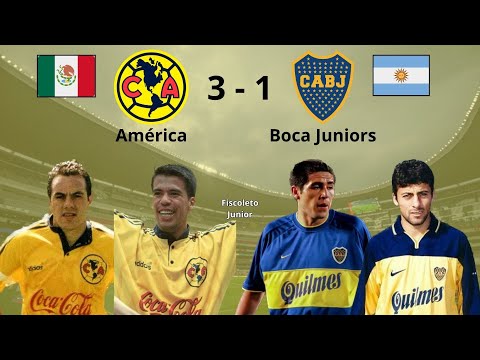 America 3 - 1 Boca Juniors | Copa Libertadores 2000 | Semifinal (Second Leg) | Full Summary.