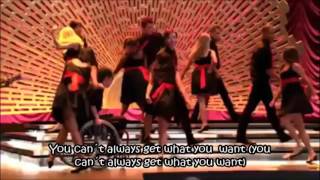Glee - You Can´t Always Get What You Want (Full Performance with Lyrics)