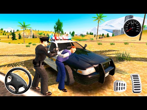 Crime City Police Car Driver - 4x4 Police Offroad Jeep SUV Simulator - Android Gameplay